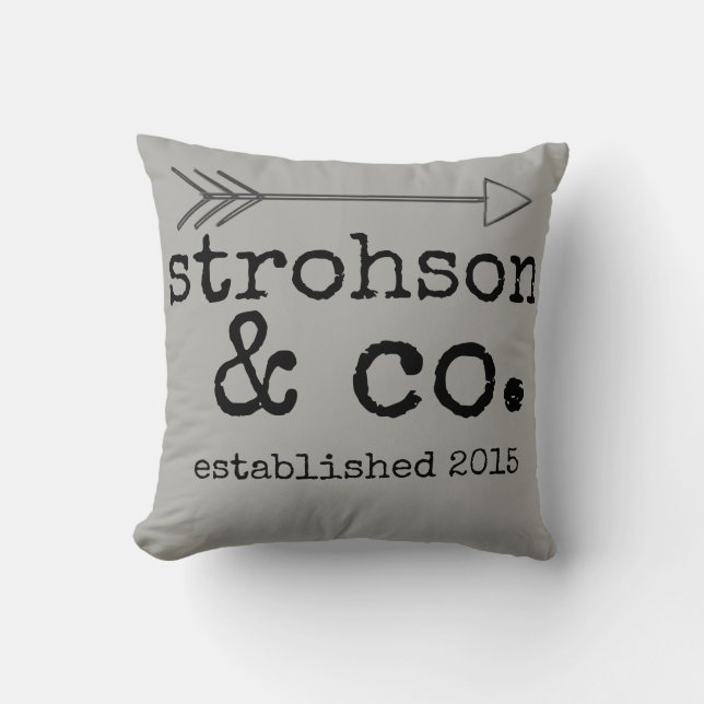 coussin personnalisé par famille de ferme (Recto)