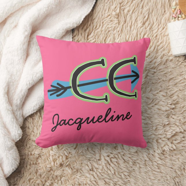 Coussin Personnaliser - Pays Whimsical Cross - Symbole CC (Couverture)