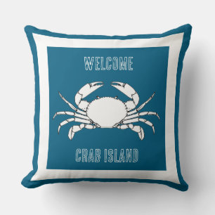 Coussin Personnaliser Throw Cushion - Bienvenue Sur Crab I