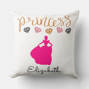 Coussin Personnalisez votre propre princesse