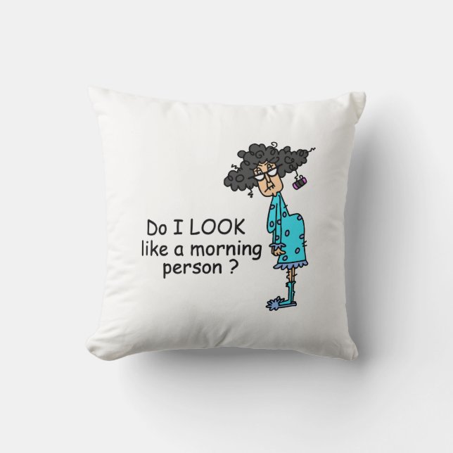 Coussin Personne Du Matin (Recto)
