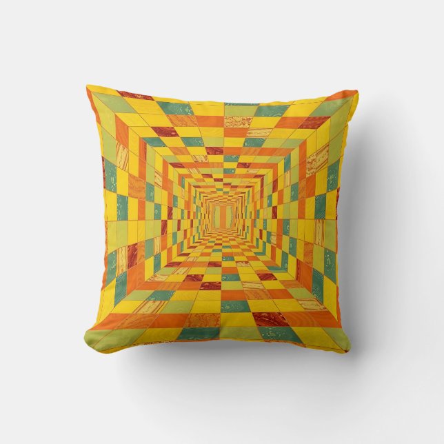 Coussin Perspective carré (Recto)