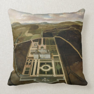 Coussin Perspective du sud de Hampton Court,