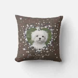Coussin Pet Memorial Coeur des Coeurs Confetti Neutre