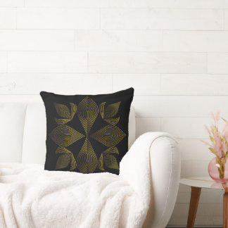 Coussin pétale de fleur d'or