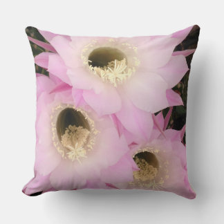 Coussin pétales roses du désert