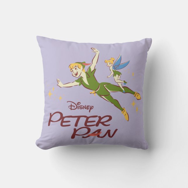 Coussin Peter Pan et Tinkerbell (Recto)