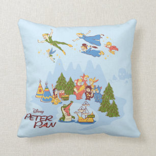 Coussin Peter Pan survole le Pays-Bas