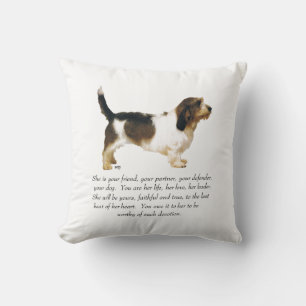 Coussin Petit Basset Griffon Vendéen femelle
