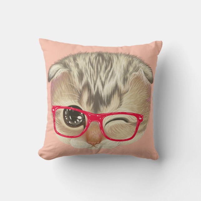 Coussin Petit carreau de chat (Recto)
