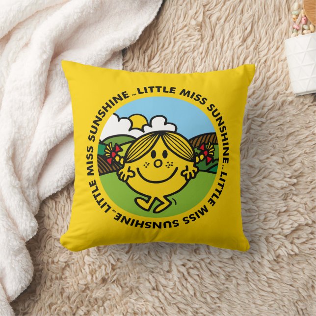 Coussin Petit cercle de soleil de Mlle Sunshine | (Couverture)
