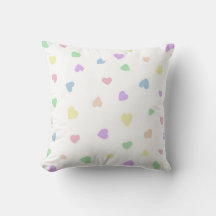 Petit coeur tiré à la main dans les pastels