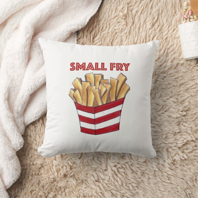 Coussin PETIT FRY Fast Food Français Fries Foodie (Couverture)