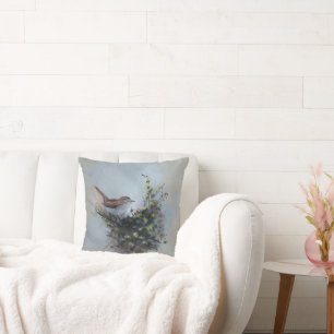 Coussin Petit oiseau