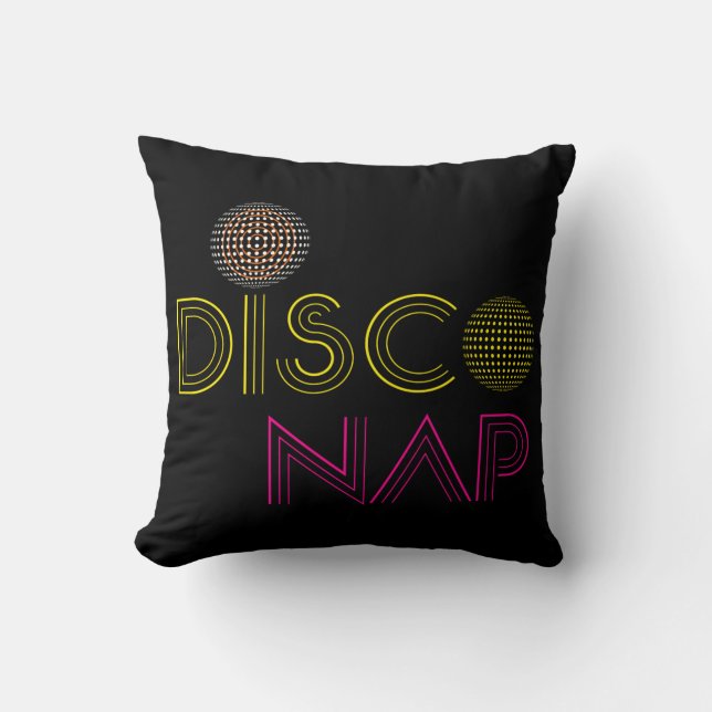 Coussin Petit somme de disco (Recto)