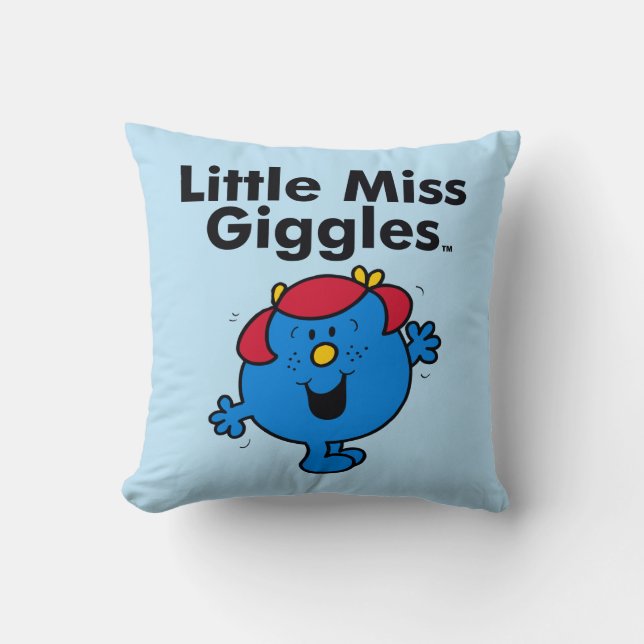 Coussin Petite Demoiselle | Petite Demoiselle Rieuse Aime  (Recto)
