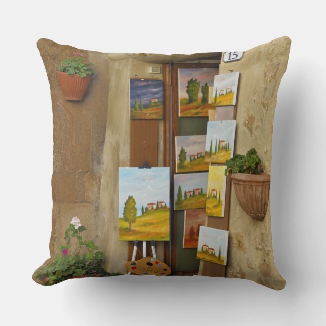 Coussin Petite pente avec des oeuvres d'art à vendre sur l (Recto)