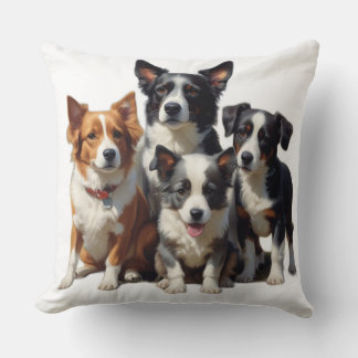 Coussin Petits Chiens adorables