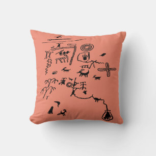 Coussin Pétroglyphes à Atlatl Rock à Valley of Fire State