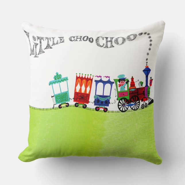 Coussin Peu de Choo Choo (Recto)