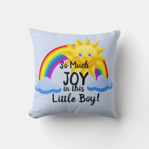 Coussin Peut changer tout le texte tant de joie dans ce pe