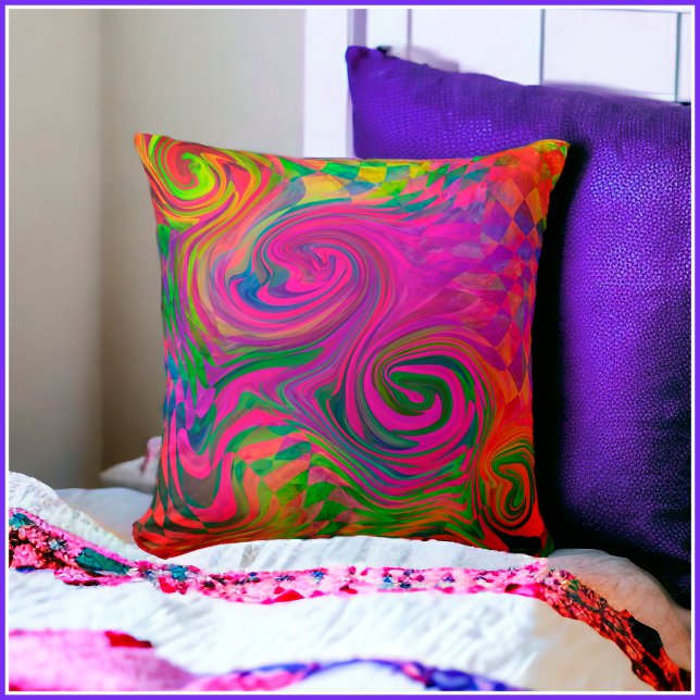 Coussin [Phantasmagoria] Couleurs tordues (Try the image filters for unique color effects.)