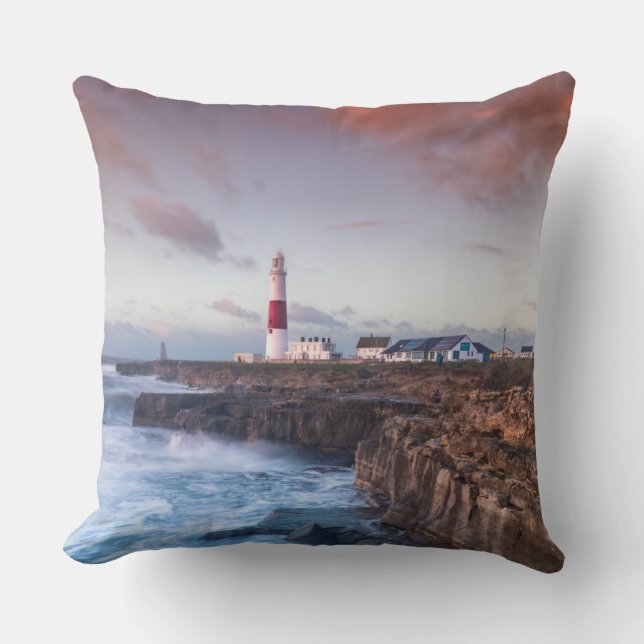 Coussin Phare Angleterre (Recto)