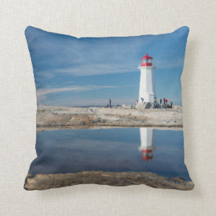 Coussin Phare   Canada de la crique de Peggy