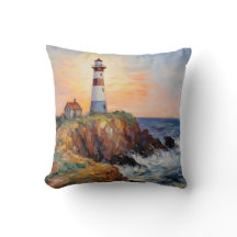 Phare Cliff Paysage Décor Art