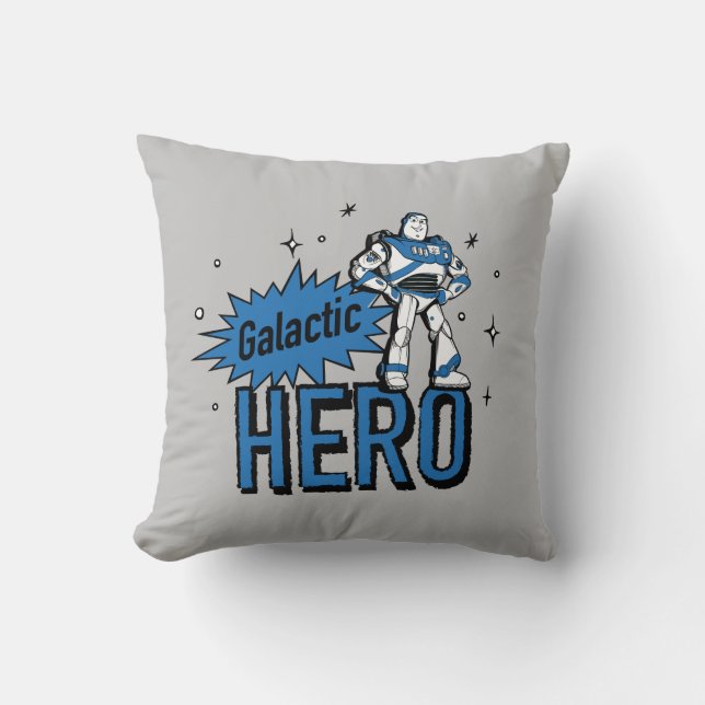 Coussin Phare de Buzz | Héros galactique (Recto)