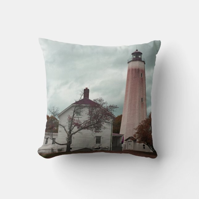 Coussin Phare de crochet de Sandy (Recto)