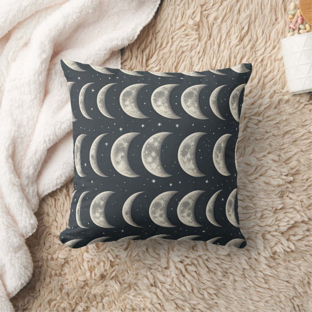 Coussin Phase Lunaire Céleste (3) (Couverture)