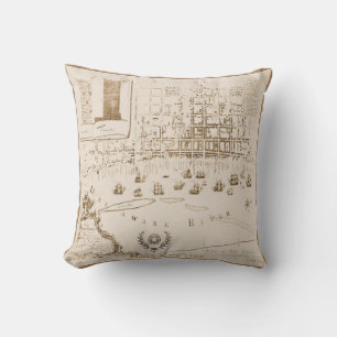 Coussin Philadelphie 1762, réplique