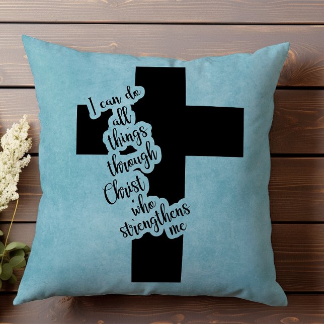 Coussin Philippiens 413 Je Peux Faire Tout (Créateur téléchargé)