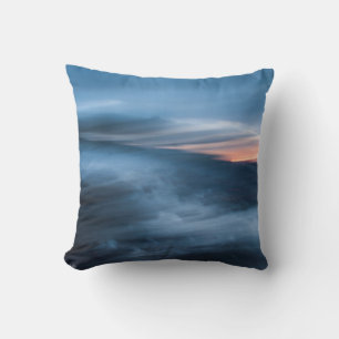 Coussin photo abstraite throw pillow