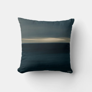 Coussin photo abstraite throw pillow