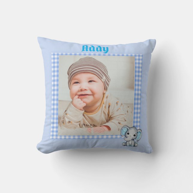 Coussin Photo Baby Boy (Recto)