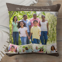Photo Collage Nom de famille ZigZag Photo Strip Br