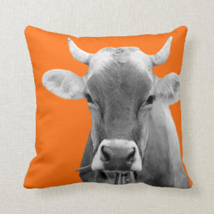Coussin Photo de bétail bovins de bétail d'animal de fer