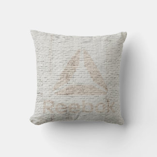 Coussin Photo de fond du logo de Reebok sur les murs