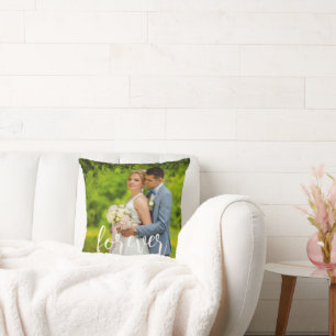 Coussin Photo de mariage personnalisée pour tous