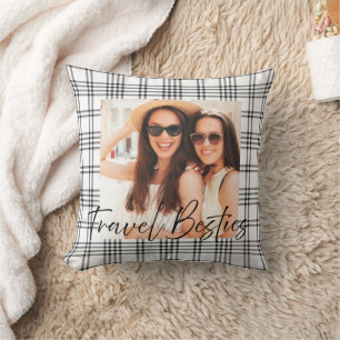 Coussin Photo de Meilleure Amie