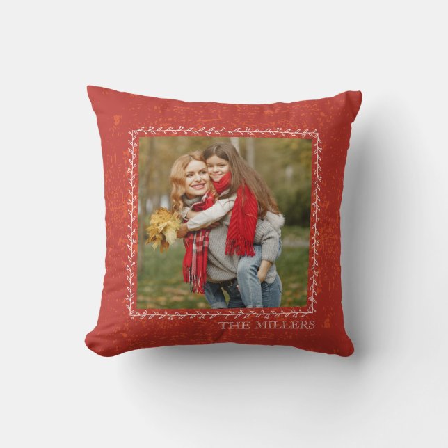 Coussin Photo de vacances sur mesure de l'arrière - plan t (Recto)