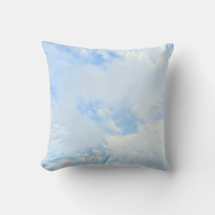 Coussin Photo d'un ciel bleu clair paisible simple