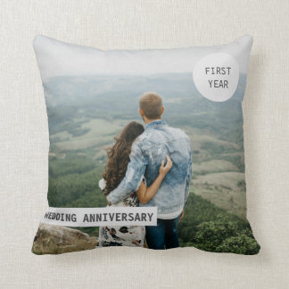 Coussin Photo faite sur commande de coutume d'année