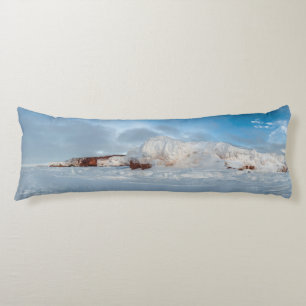 Coussin photo falaises et mer de glaces body pillow