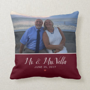 Coussin Photo mariage Keepsaké