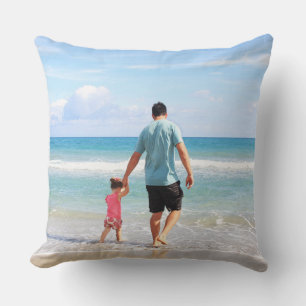 Coussin Photo personnalisée - Bénéfices familiaux floraux