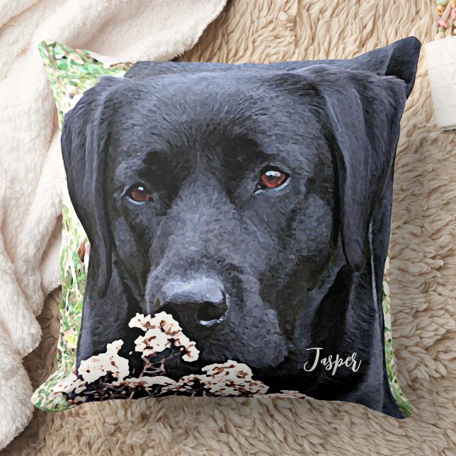 Coussin Photo personnalisée pour animaux de compagnie Amou (Créateur téléchargé)