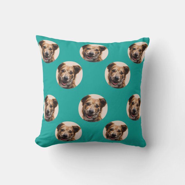 Coussin Photo personnalisée pour animaux familiers (Recto)